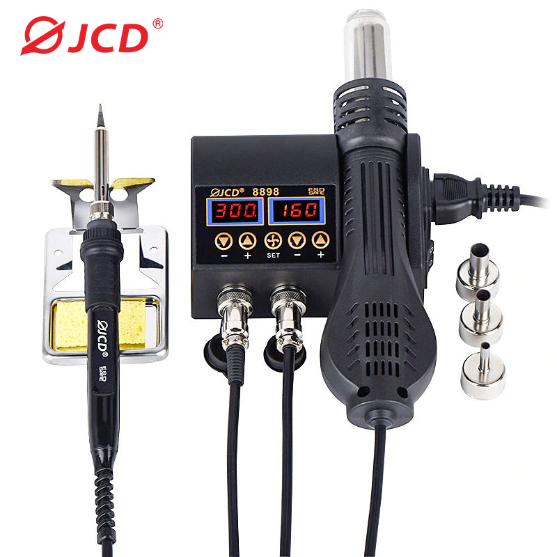 2 In 1 Soldering Rework Station 750W - 2 in 1 750 W Heteluchtpistool