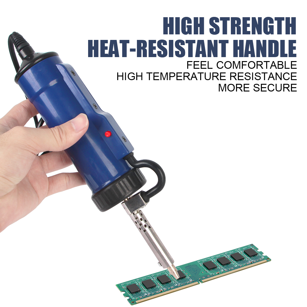 Desoldering Pump Electric Vacuum Station - Automatische ontspuiterpomp met 3 zuigmonden, elektrische