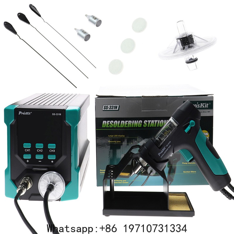 Desoldering Pump Electric Vacuum Station - SS-331N Digitale Elektrische Desoldeerstation Tin Gun