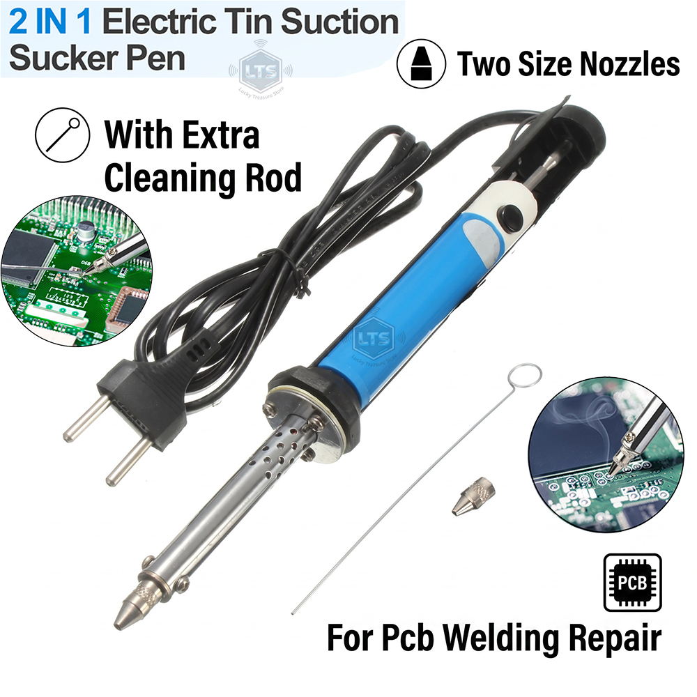 Desoldering Pump Electric Vacuum Station - US 110V EU 220V Elektrische Tin