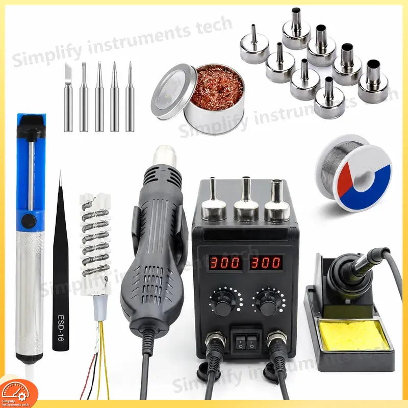 8586D Soldeerstation 2-in-1 75 - 2 In 1 Soldering Rework Station 750W recensie en prijs