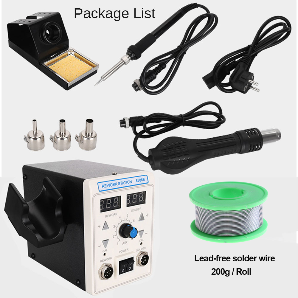 APD-8586B 750W Digitale ESD 2- - 2 In 1 Soldering Rework Station 750W recensie en prijs