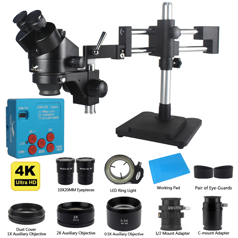 48MP HDMI USB Industriële Came - Simul-Focal Industrial Microscope 4K Hdmi recensie en prijs